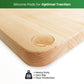 Placa Handstand, stat in maini si balans, WoodPower® PowerBoard, Lemn natural