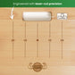Placa Handstand, stat in maini si balans, WoodPower® PowerBoard, Lemn natural