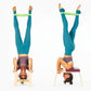 Set de benzi elastice de rezistenta pentru yoga & fitness, marca FeetUp®, din Latex natural, 3 niveluri de dificultate